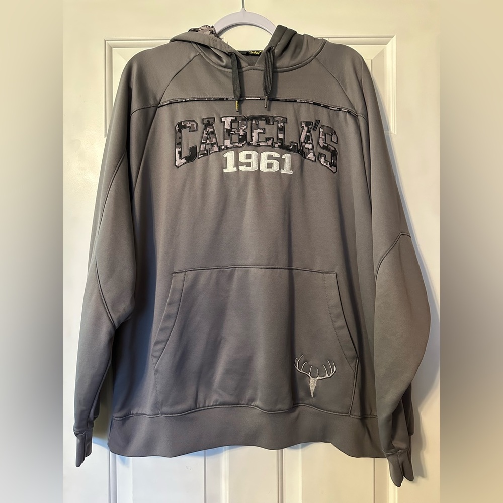 Grey Camo Cabela’s 1961 Hoodie